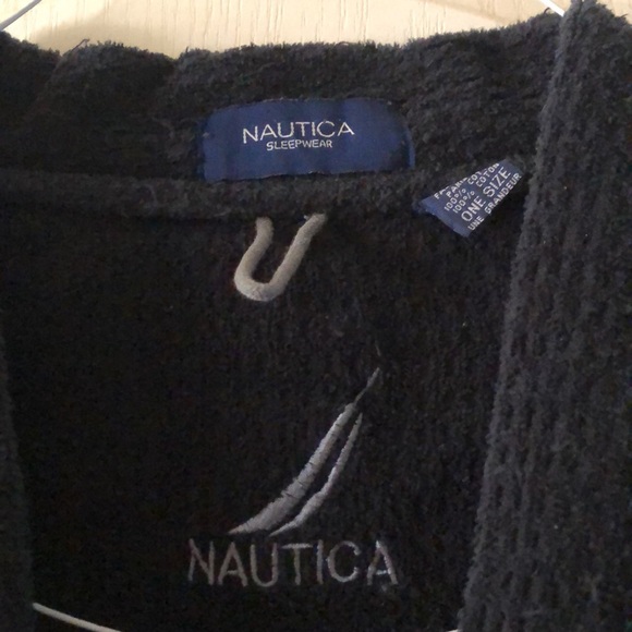 Nautical Men’s Robe - Picture 2 of 2